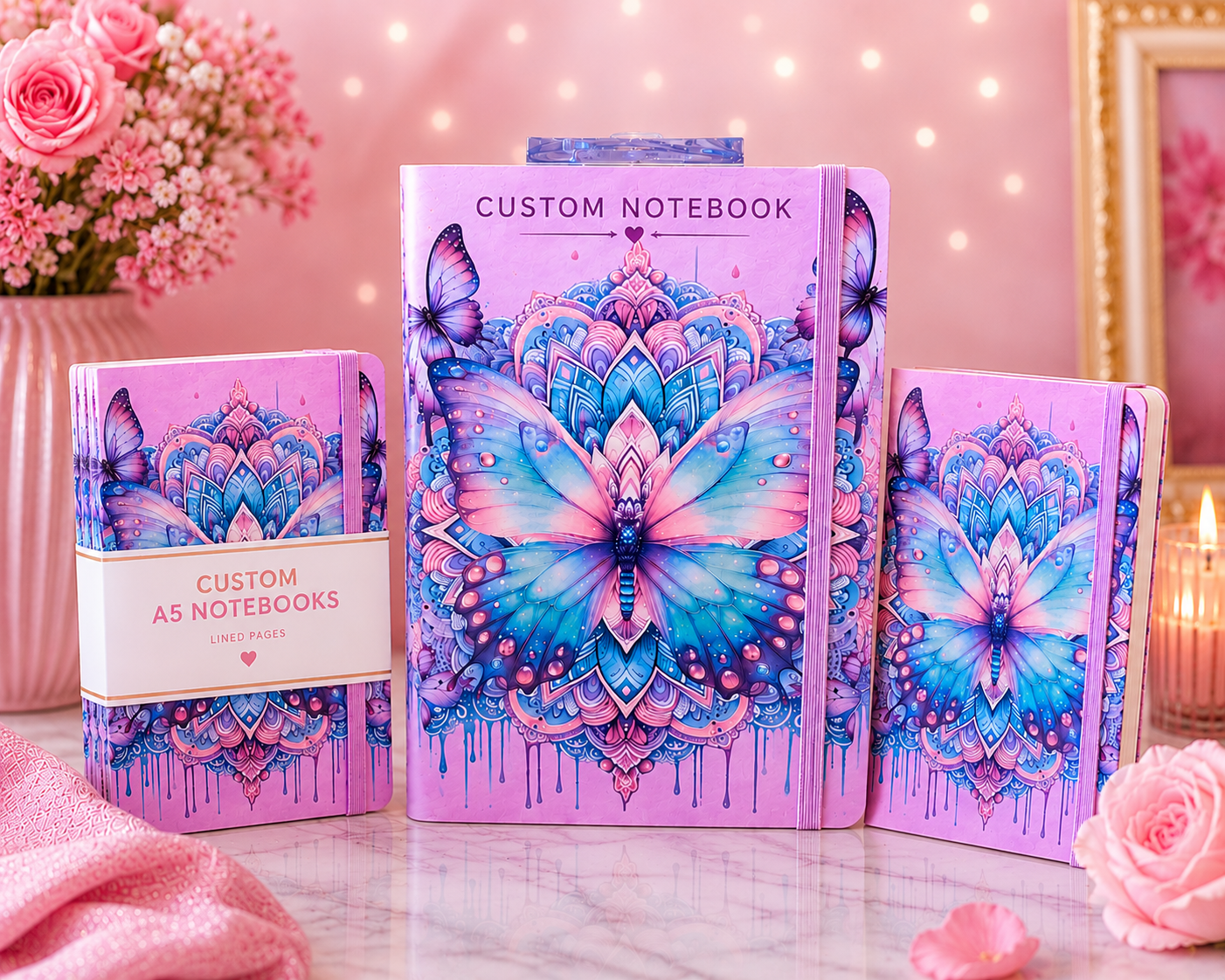 Custom A5 Notebook – Personalized Premium Journal