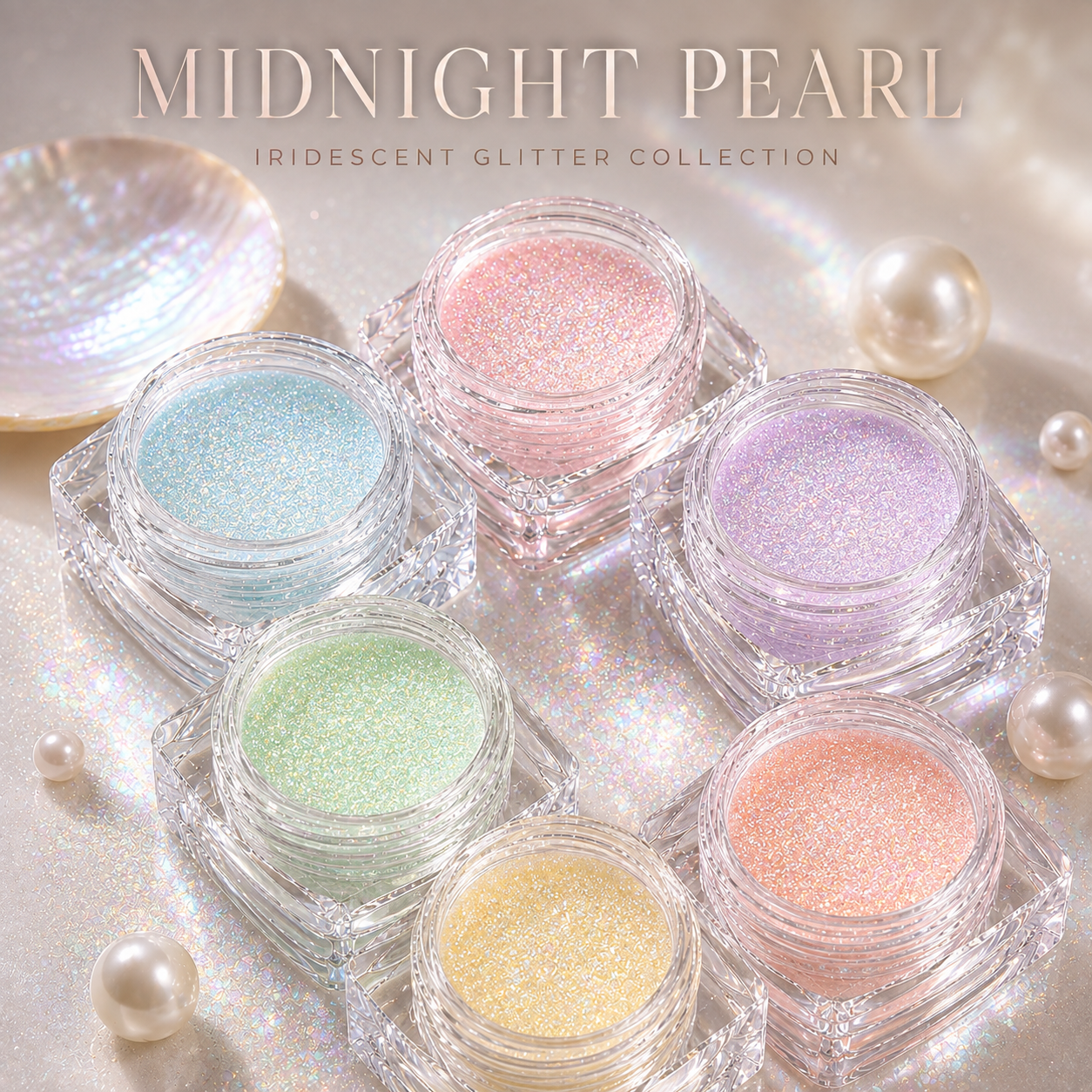 Pearl iridescent collection