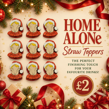 3D Straw toppers