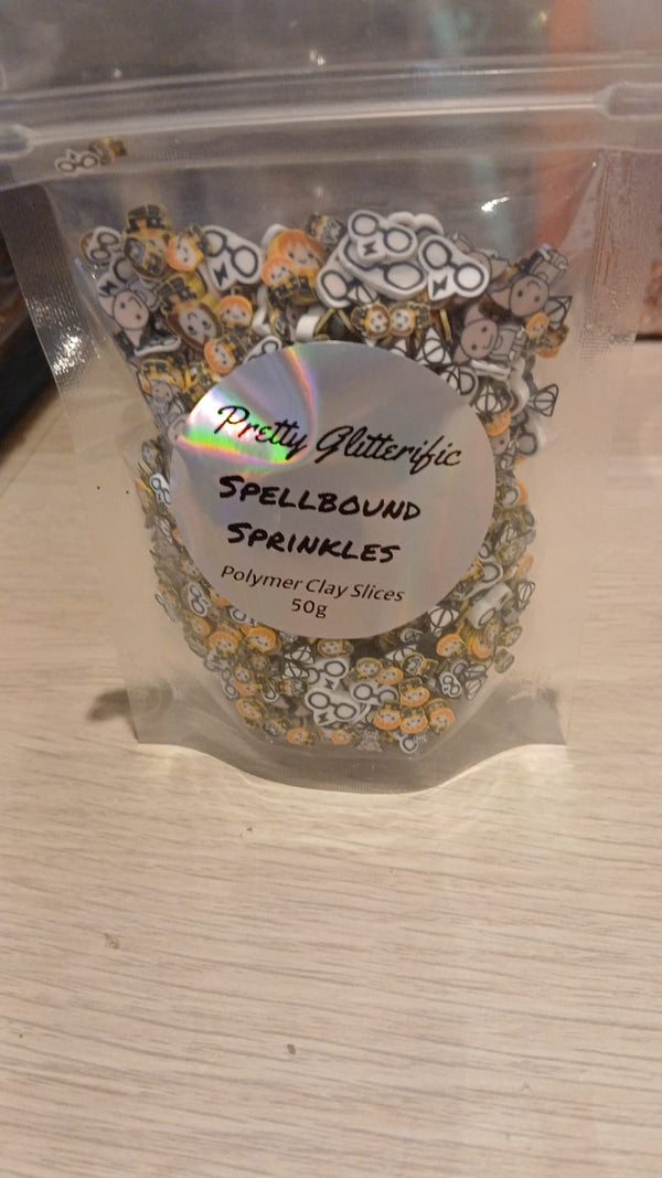 Spellbound Sprinkles Polymer Clay Slices – 50g Magical Craft Mix