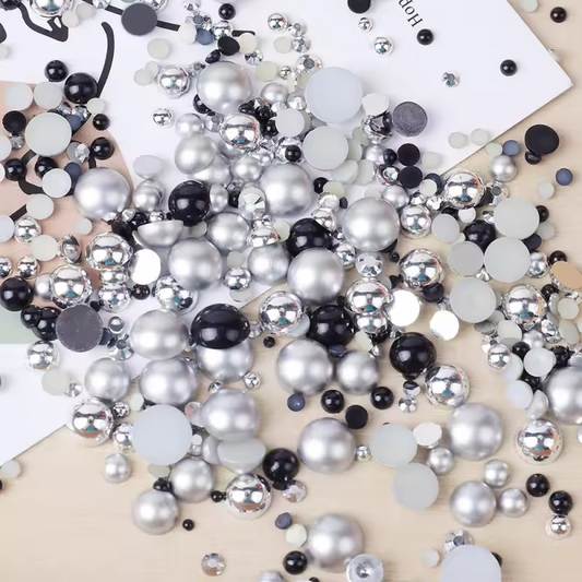 Silver Chrome Pearl Mix