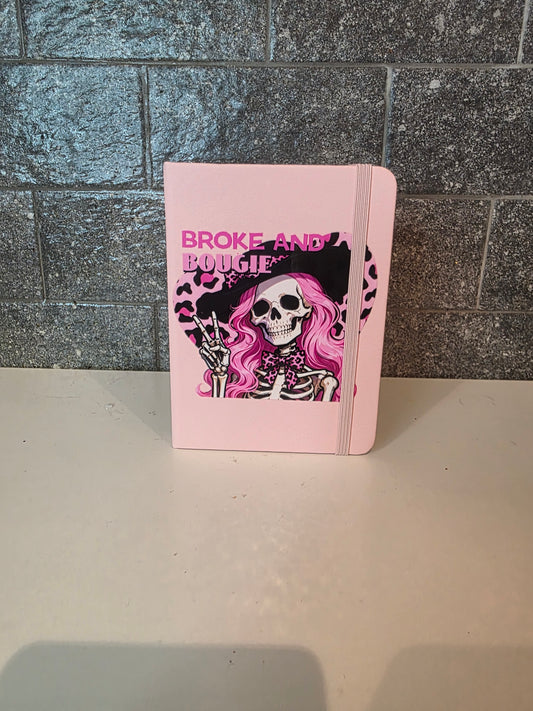 Broke and Bougie Notebook