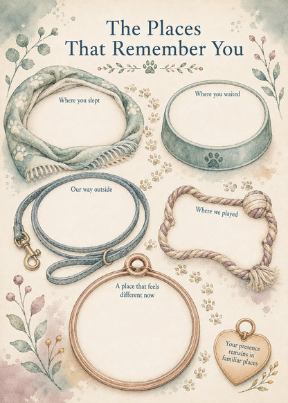 The Pawprints You Left Behind