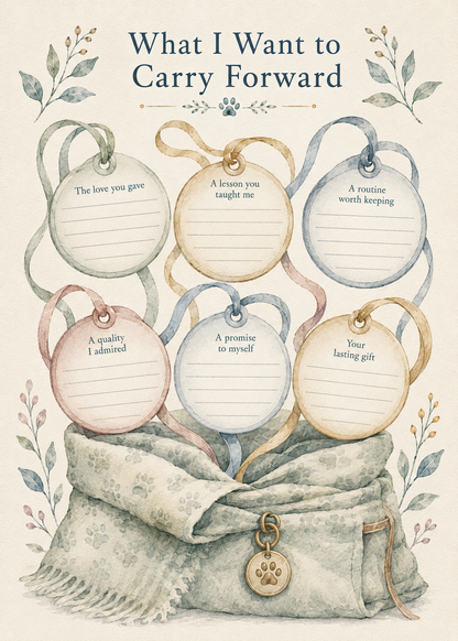 The Pawprints You Left Behind