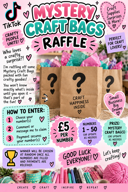 Raffle for £100 mystery bag