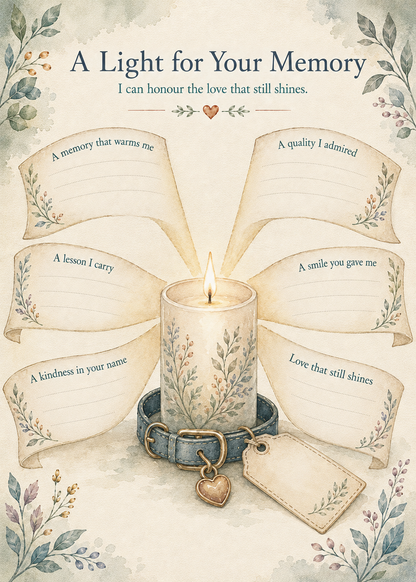 The Pawprints You Left Behind