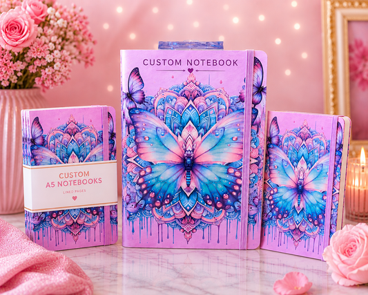 Custom A5 Notebook – Personalized Premium Journal