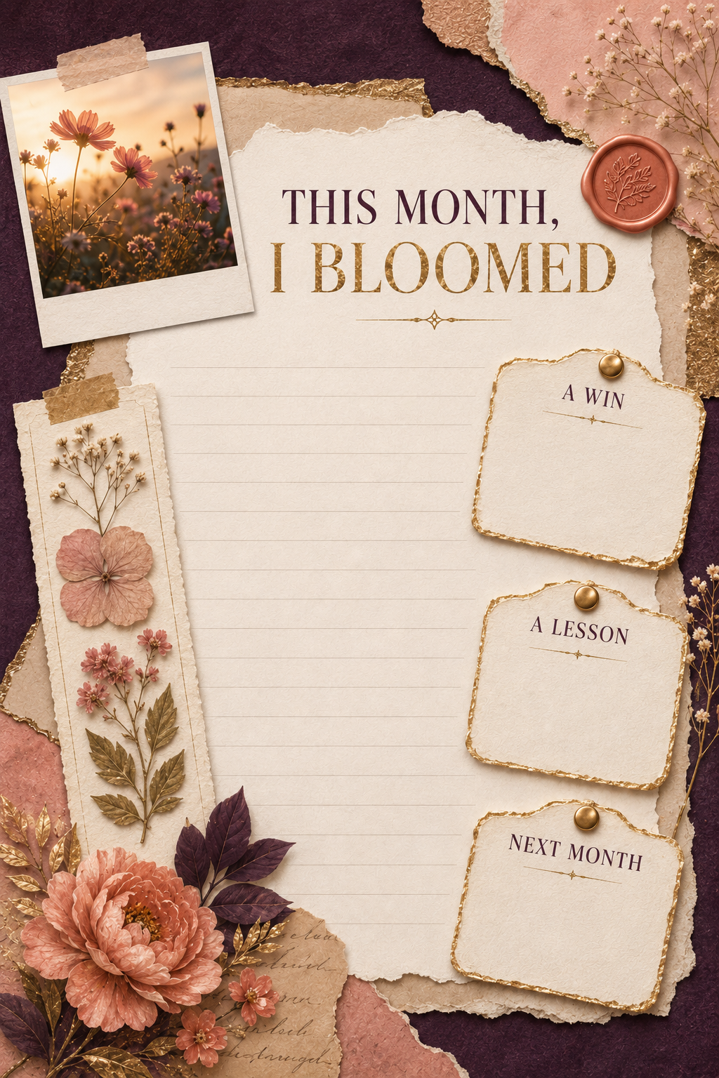 I Believe, I Become – A Guided Journal for Dreams, Goals & Personal Growth

Product Description