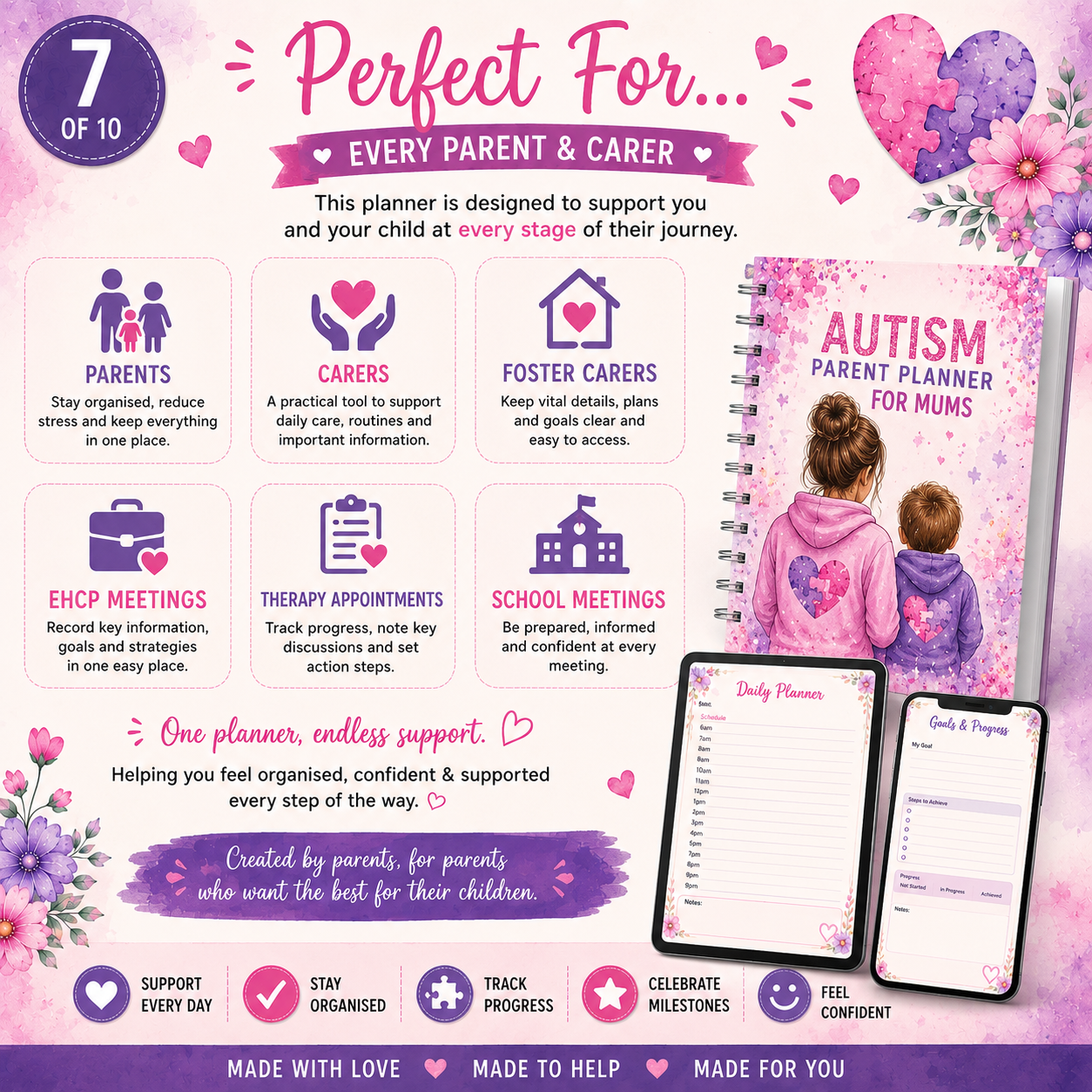 Autism Planner for Parents & Carers Pre-Order