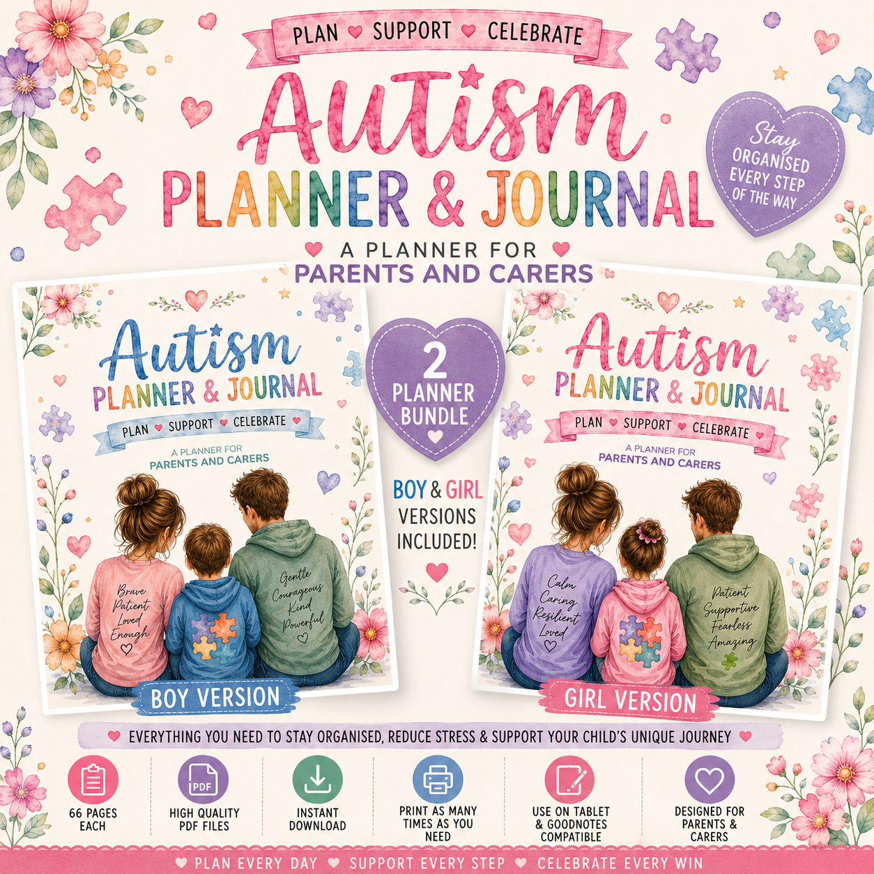 Autism Planner for Parents & Carers Pre-Order