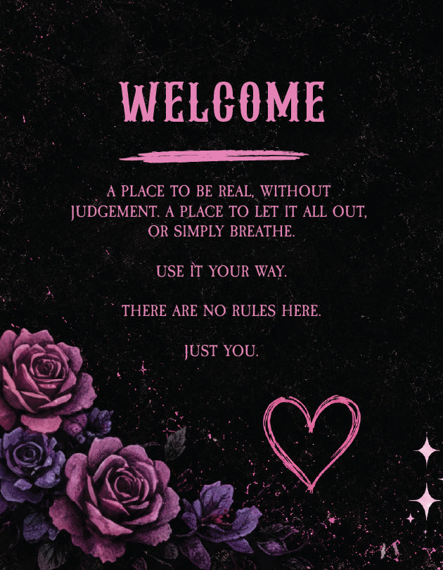 My Safe Space – A5 Mental Health Journal & Wellness Planner | 72 Pages Pre-Order