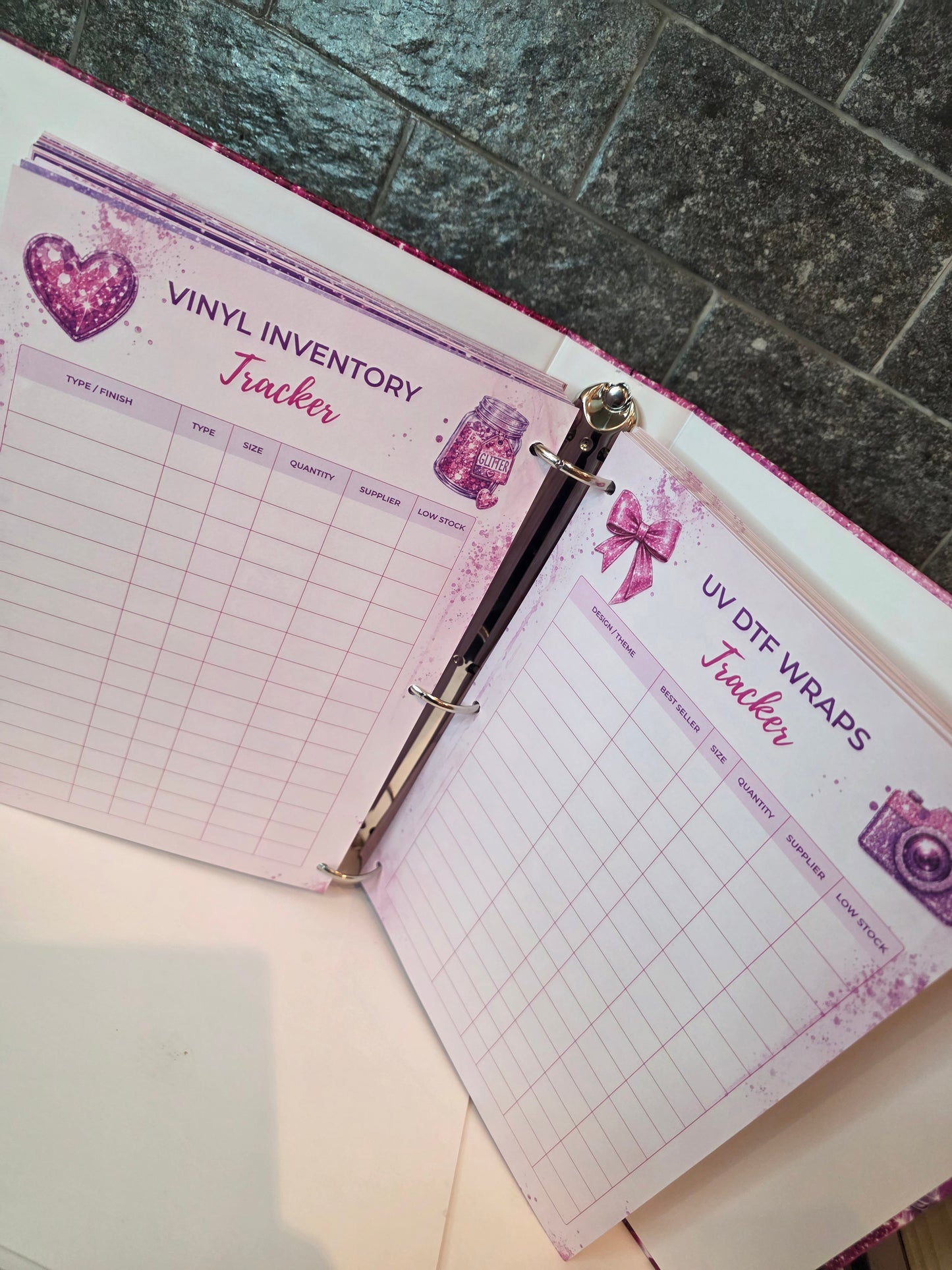 Pretty Glitterific Glow Getter Planner 331 pages Business bestie Pre-Order