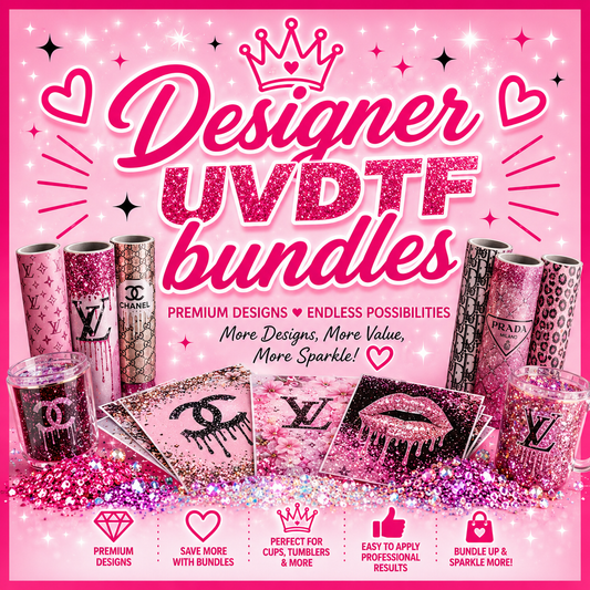 Designer UVDTF Bundles – Premium Designs 25 wraps