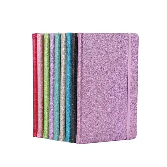 A5 Glitter Notebooks