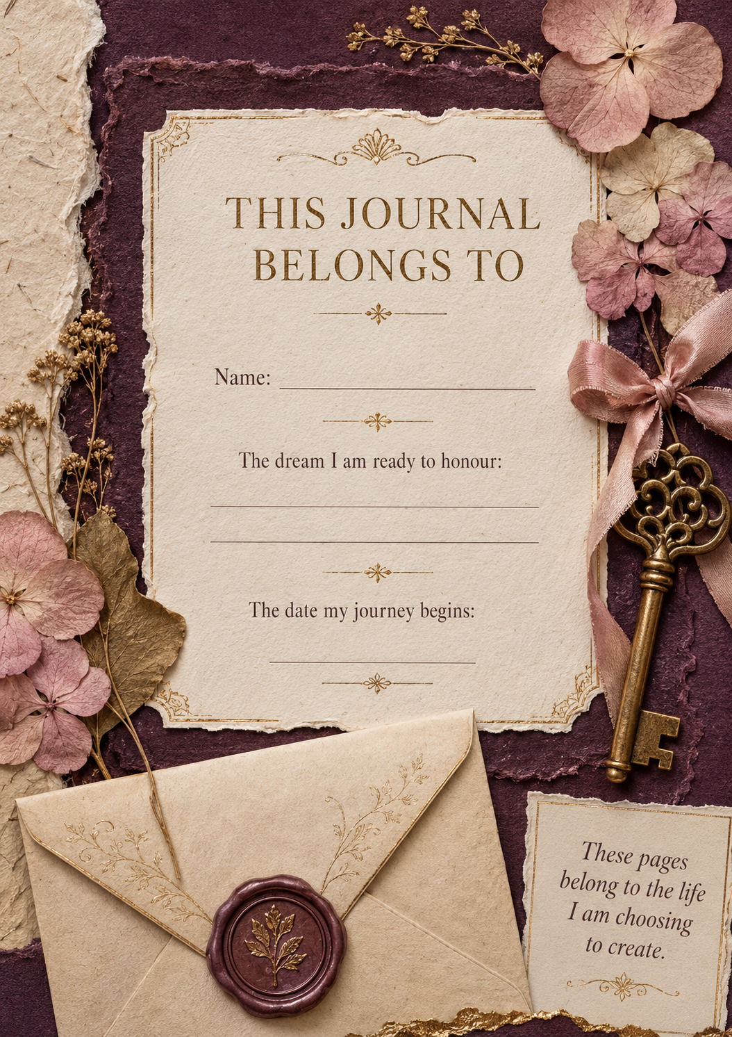 I Believe, I Become – A Guided Journal for Dreams, Goals & Personal Growth

Product Description