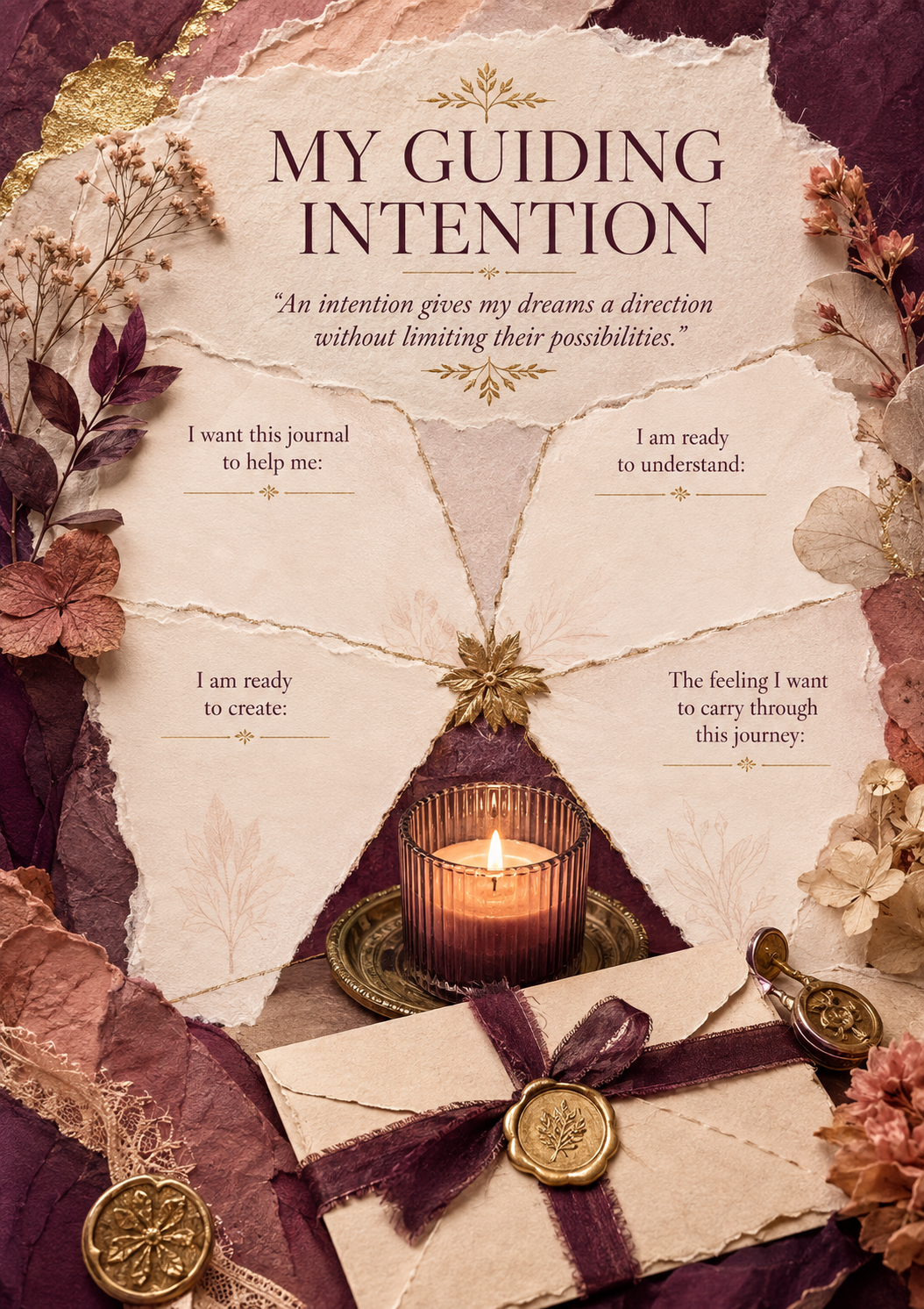 I Believe, I Become – A Guided Journal for Dreams, Goals & Personal Growth

Product Description