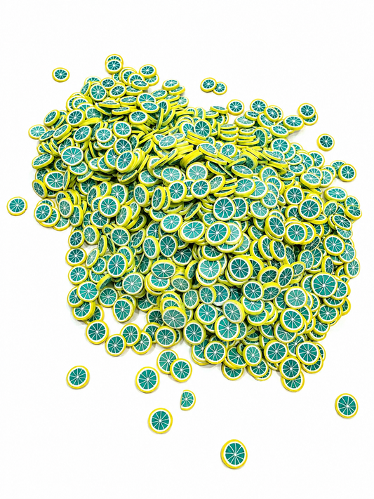 Lime Slice Polymer Clay Slices Slices – 50g