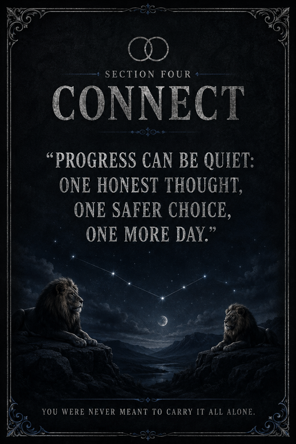 Mind Over Chaos - a safe space journal for Men