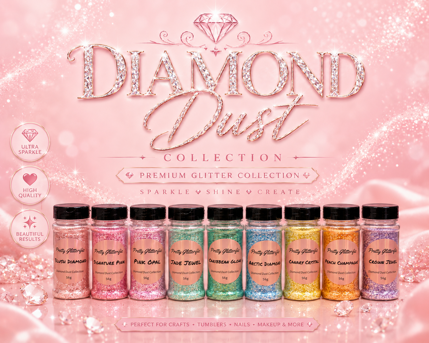 Diamond Dust Glitter Collection