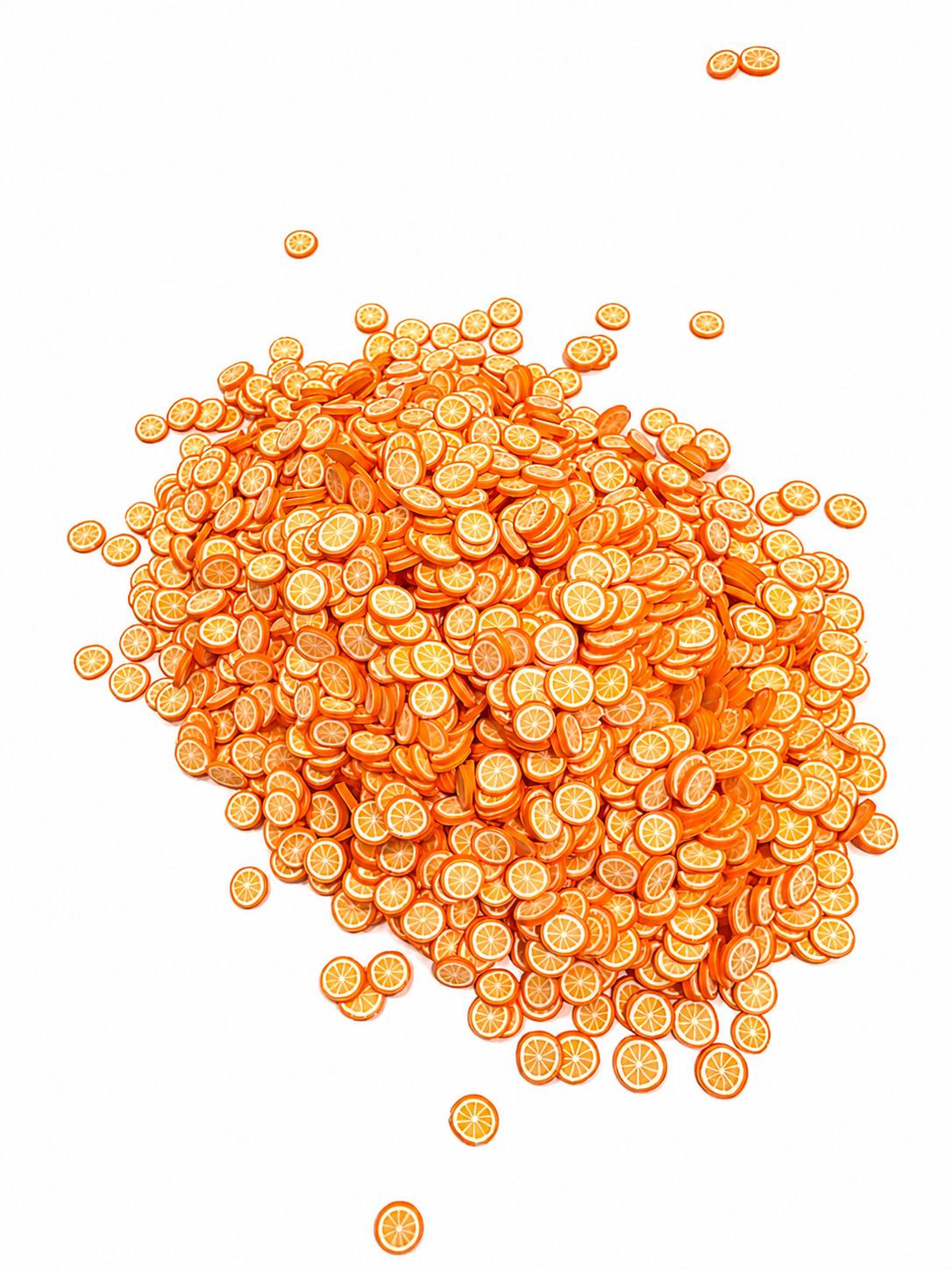Orange Slice Polymer Clay Slices – 50g