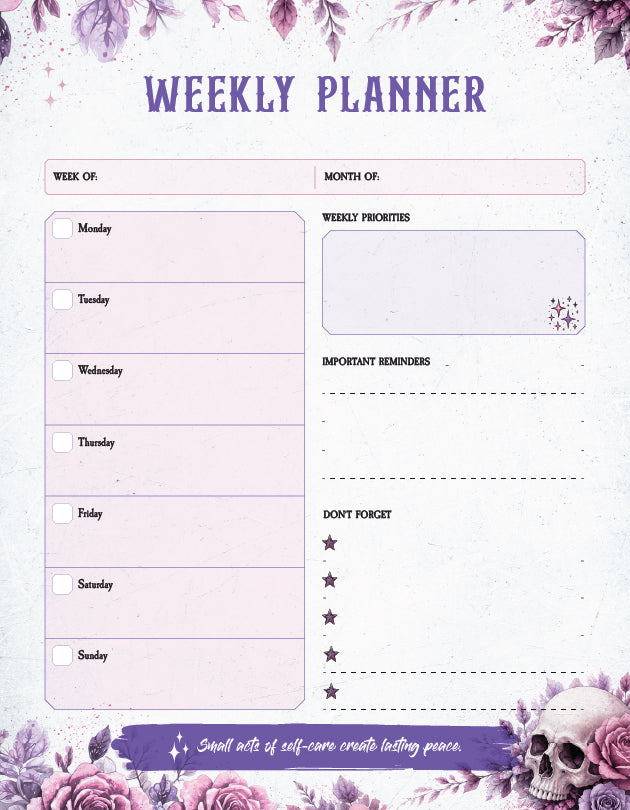 My Safe Space – A5 Mental Health Journal & Wellness Planner | 72 Pages Pre-Order