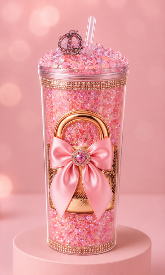 Dior inspired crystal no globe
