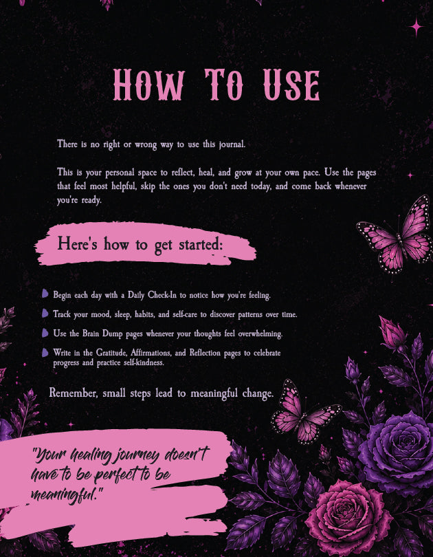 My Safe Space – A5 Mental Health Journal & Wellness Planner | 72 Pages Pre-Order