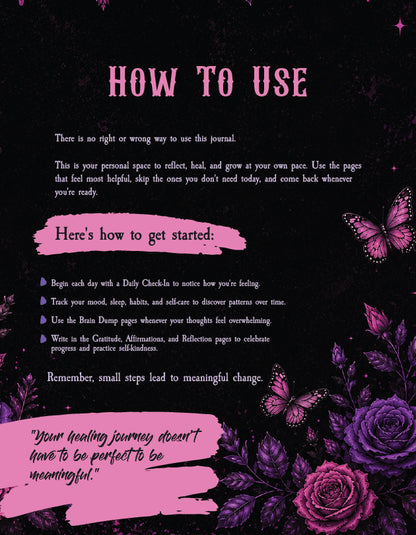 My Safe Space – A5 Mental Health Journal & Wellness Planner | 72 Pages Pre-Order